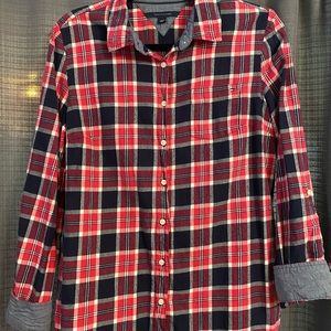 Tommy Hilfiger flannel.
